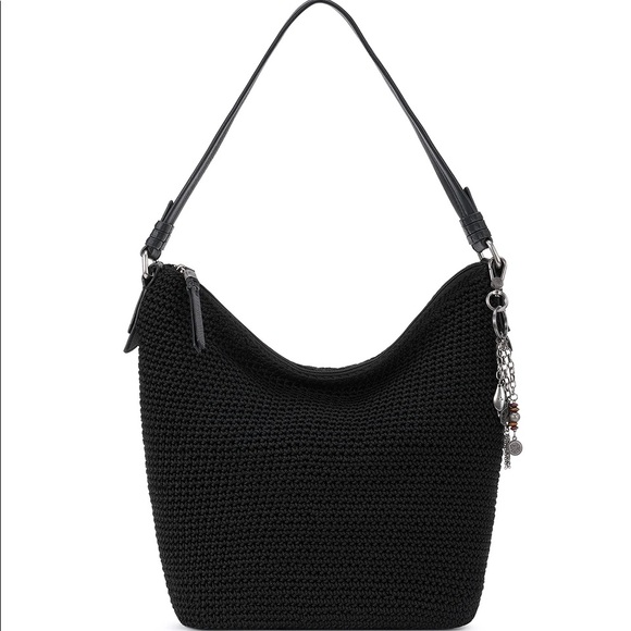 The Sak Handbags - The Sak Sequoia Crochet Hobo, NWT, Black
